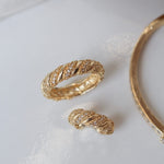 Piercing de Encaixe Mia Zircônias Folheado a Ouro 18k - Piuka