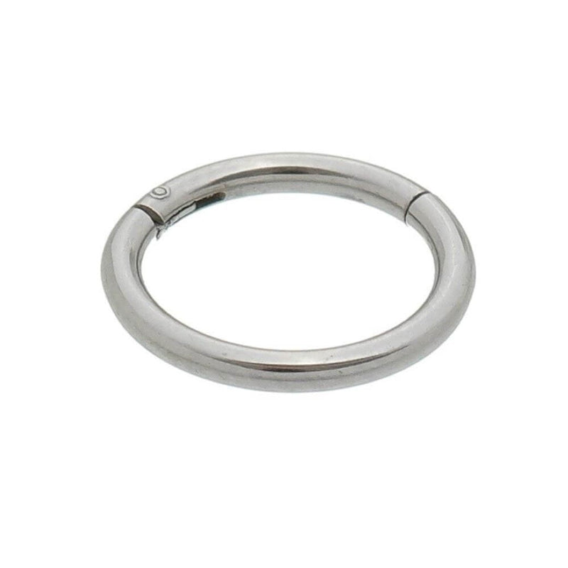 Piercing de Furo Piuka Argola Segmento 8mm Niah Prata - Piuka