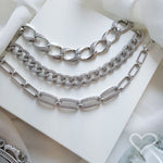 Pulseira de Elos Holly Zircônias Folheada em Ródio Branco - Piuka