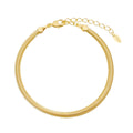 Pulseira Folheada a Ouro 18k Malha Metal Fina Fernanda - Piuka
