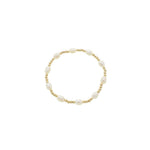 Pulseira Liz Pérolas de Água Doce Bolinhas Folheada a Ouro 18k - Piuka