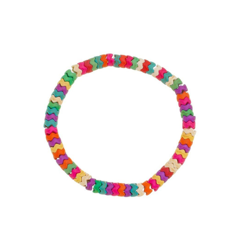 Pulseira Liza Resina Multicolorida - Piuka