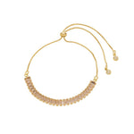 Pulseira Rivera Taylor Zircônia Rosa Folheada à Ouro 18k - Piuka