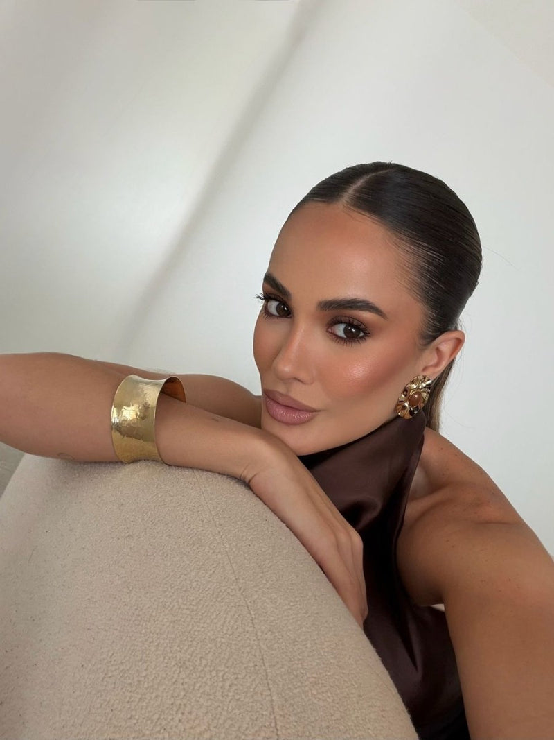Thais Aguiar - Brinco Laura & Bracelete Hadassa - Piuka