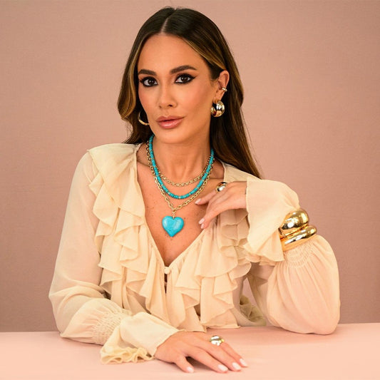 Thais Aguiar - Colar Ananda e Bracelete Bold - Piuka