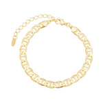 Tornozeleira Piuka Louise Elos Folheado a Ouro 18k - Piuka